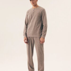 Piżama Męska Model Desert 42638-90X Grey - Henderson