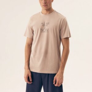 Piżama Męska Model Dreamber 42632-02X Beige/Blue - Henderson