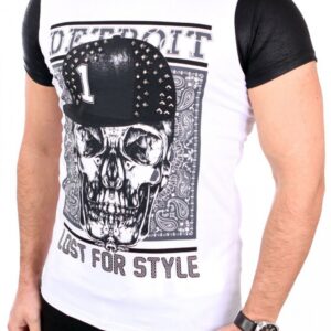 Tshirt Męski Model 17169 White - YourNewStyle