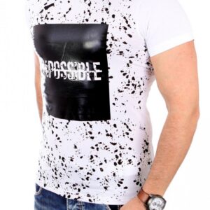 Tshirt Męski Model 17179 White - YourNewStyle