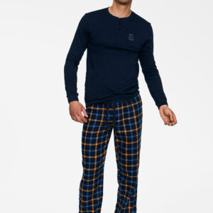 Piżama Męska Model Trade 40049-59X Navy - Henderson