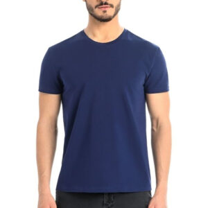 T-shirt Męski Model Luca 1502 Blue - Teyli