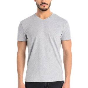 T-shirt Męski Model Dany V 1503 Grey - Teyli